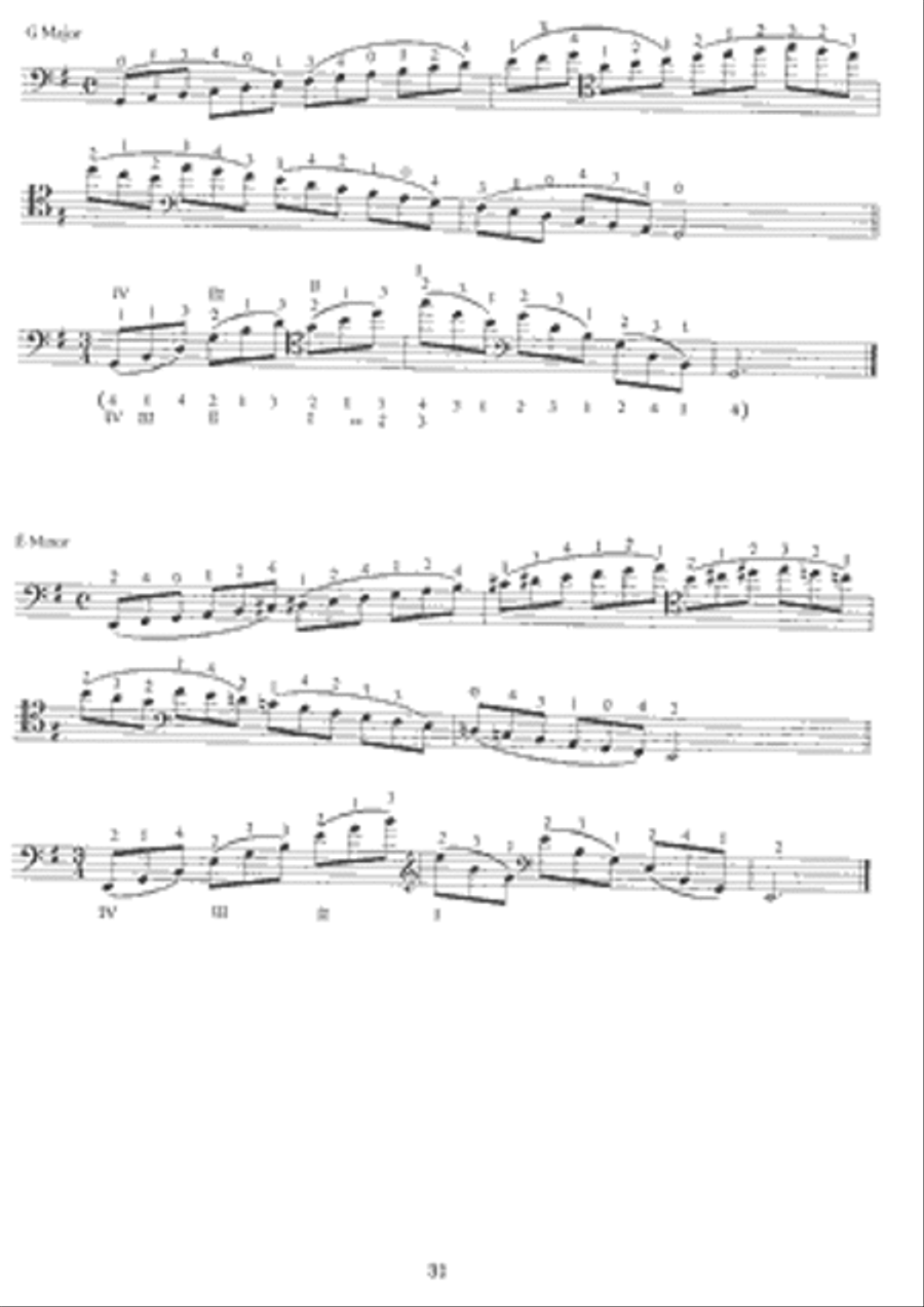 Progressive Scale Studies for Cello Cello scores gallery preview page 3