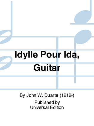 Idylle Pour Ida, Guitar