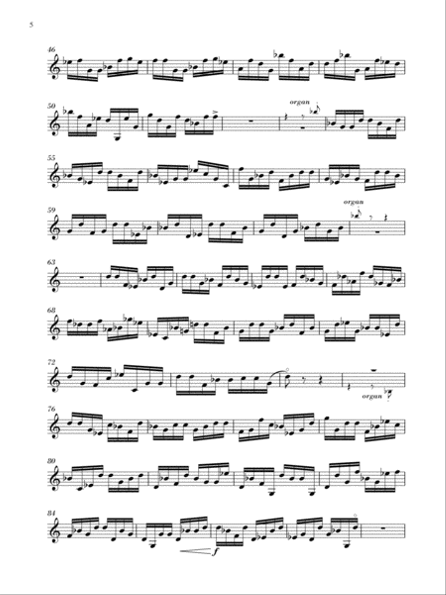 Three Etudes For Viola Three Etudes For Viola Viola scores gallery preview page 5