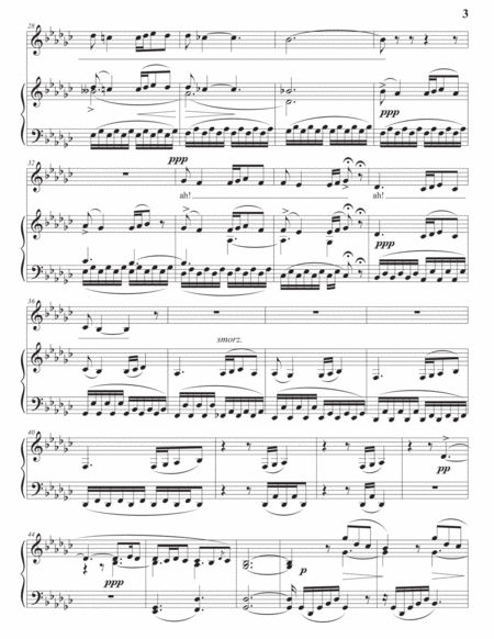 BERLIOZ: La mort d'Ophélie, Op. 18 no. 2 (transposed to G-flat major)