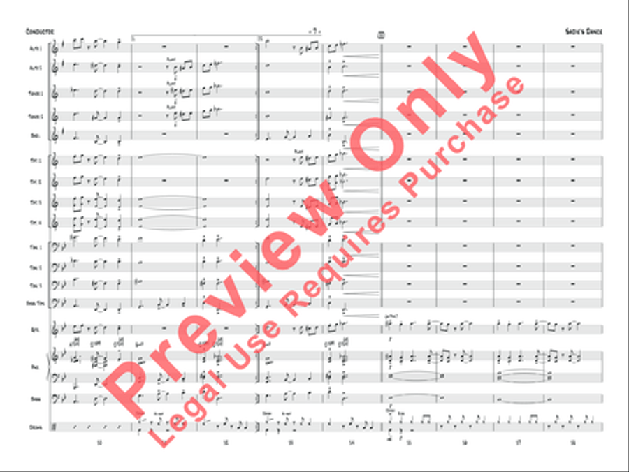 Sadie's Dance Sadie's Dance Jazz Ensemble scores gallery preview page 8