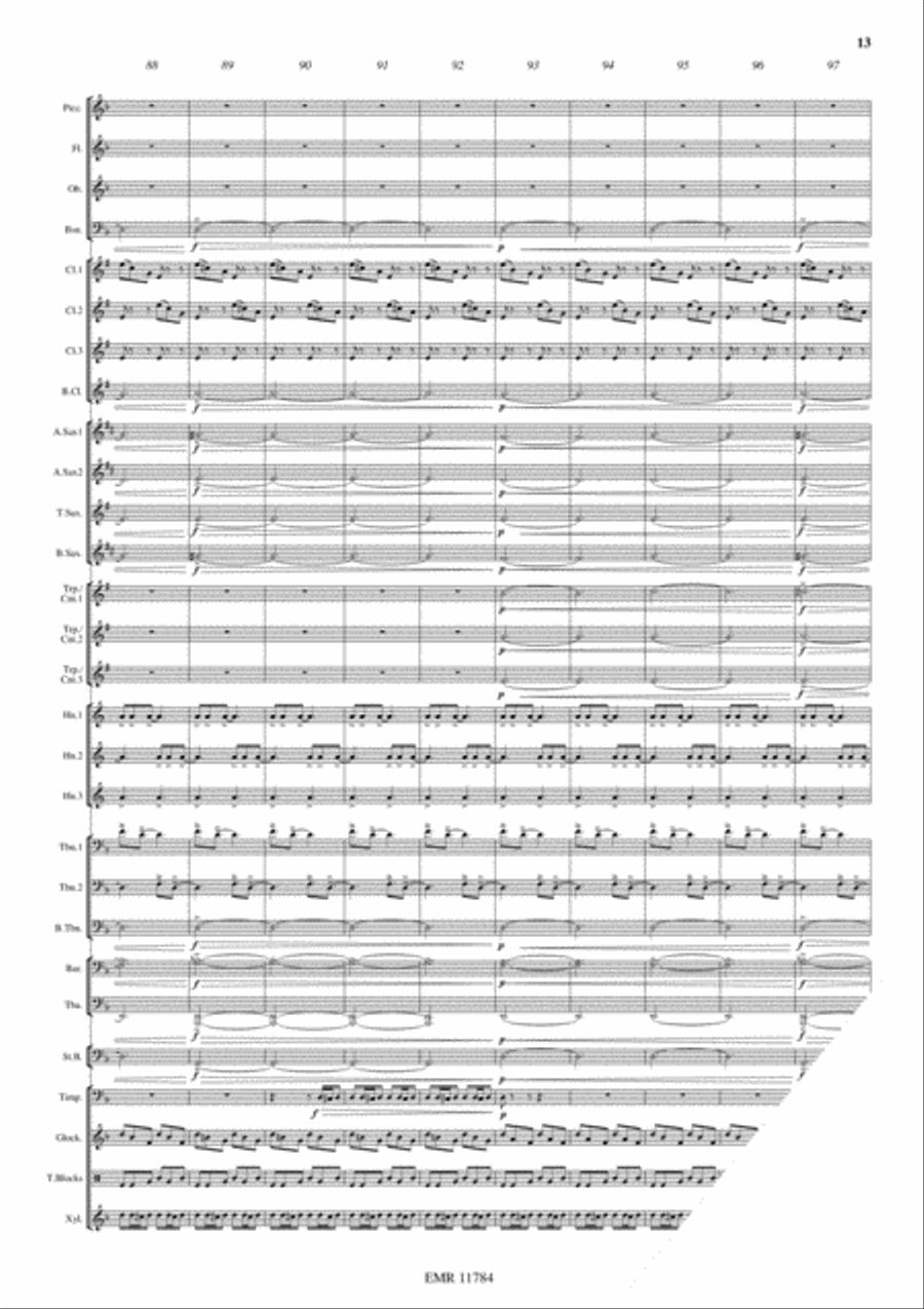 Imaginary Worlds Concert Band scores gallery preview page 14