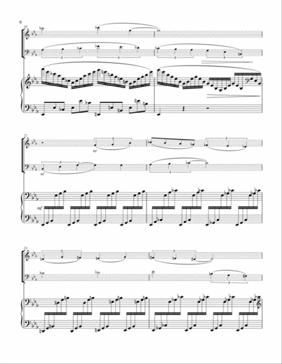 Thirty Year Departure Thirty Year Departure Piano Trio scores gallery preview page 6