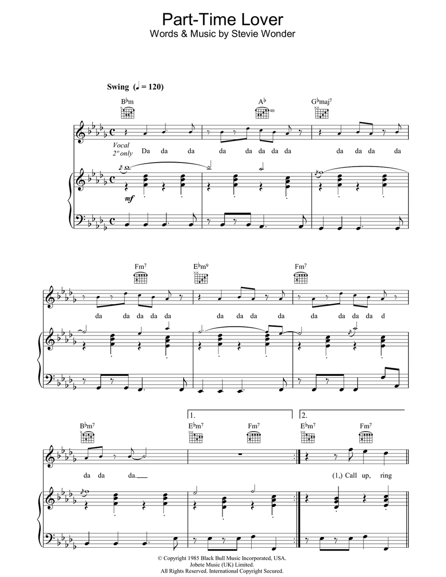 Part-Time Lover