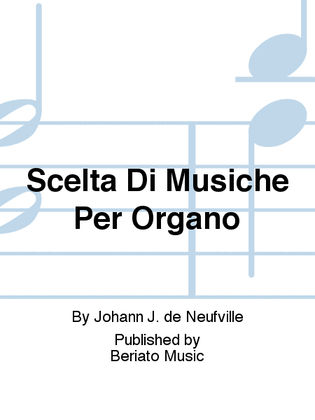 Book cover for Scelta Di Musiche Per Organo