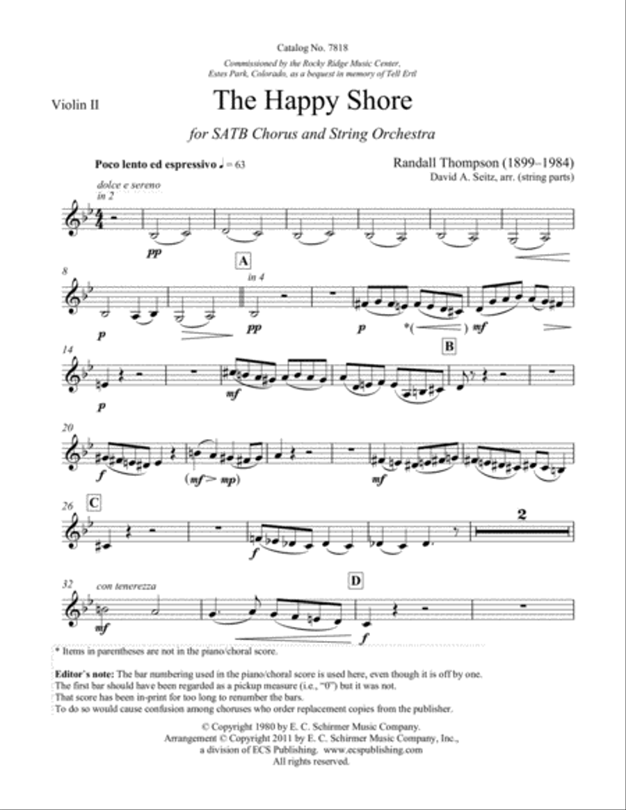 The Happy Shore The Happy Shore Choir scores gallery preview page 3