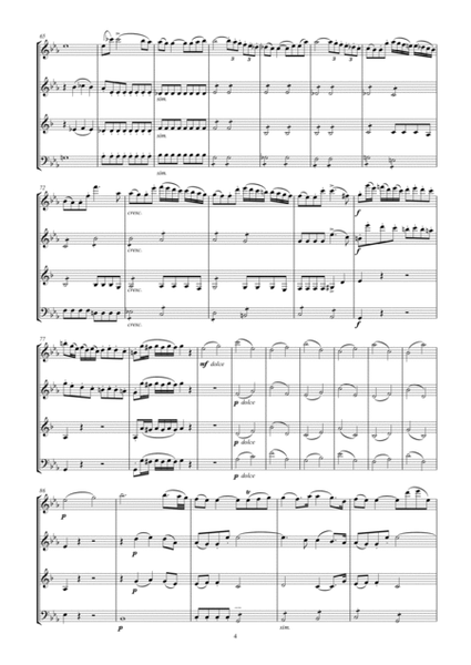 Haydn Quartet n C minor OP. 17 No. 4 arr. Woodwind Quartet