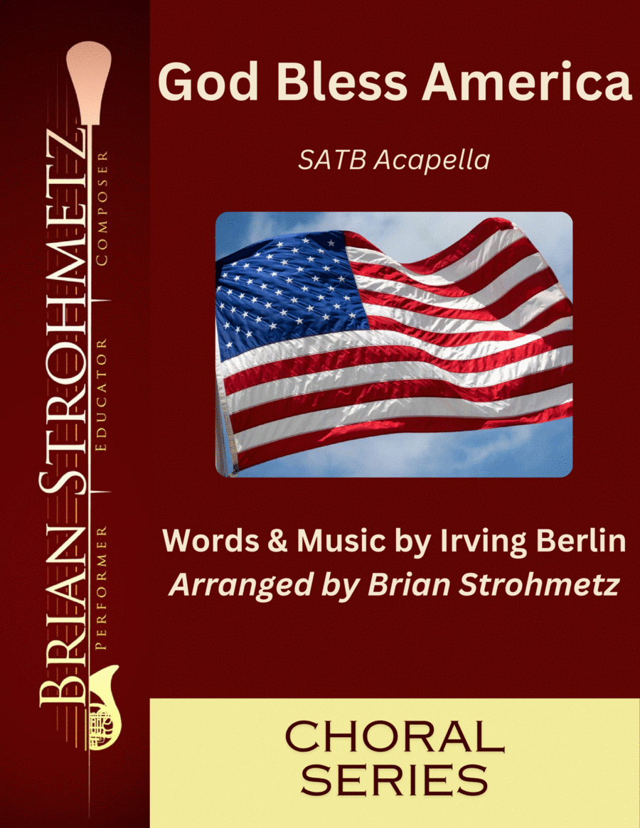 God Bless America ® 4-Part scores gallery preview page 1