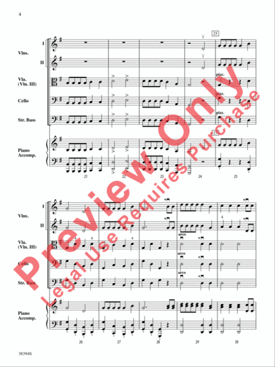A House in Holland A House in Holland String Orchestra scores gallery preview page 5
