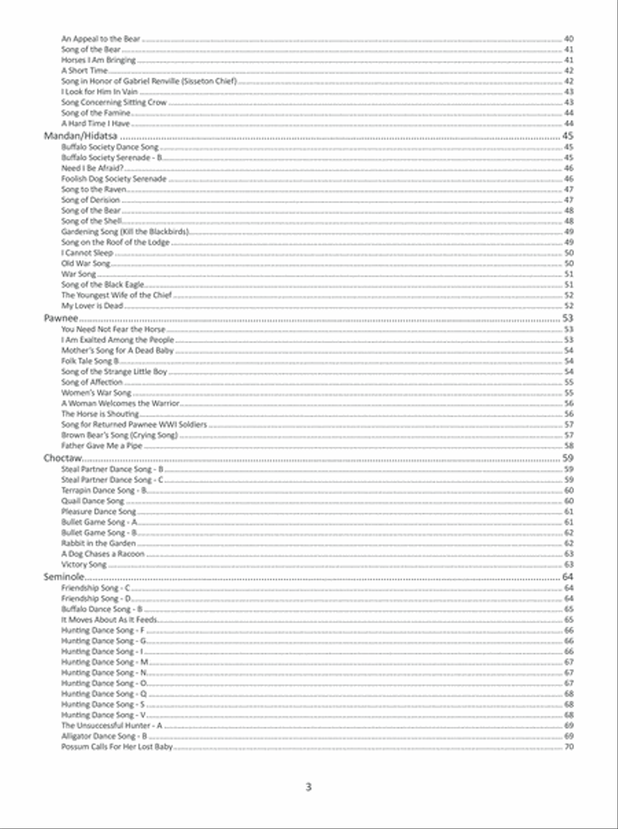Songs of the Nations: American Indian Music Adapted for the Native American Flute Flute Solo scores gallery preview page 4