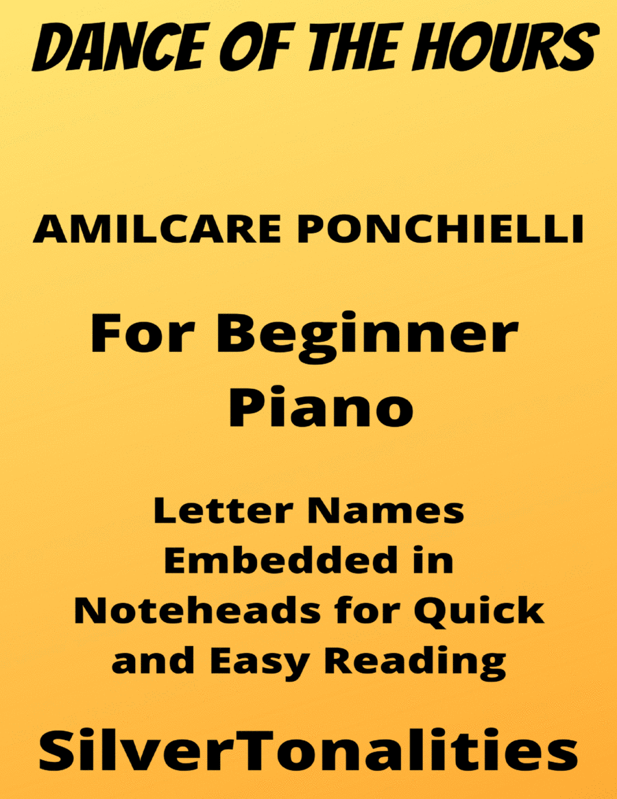 Dance of the Hours Beginner Piano Sheet Music Piano Method scores gallery preview page 1