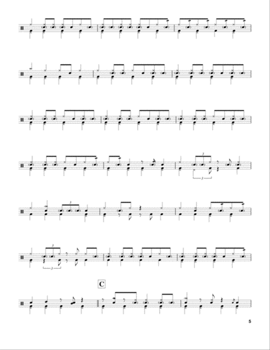 Love For Sale Drum Set scores gallery preview page 5