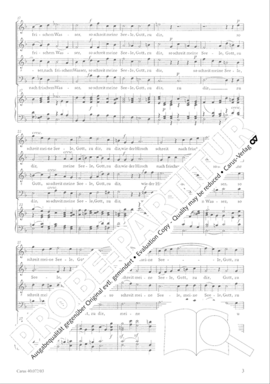 Psalm 42 4-Part scores gallery preview page 8