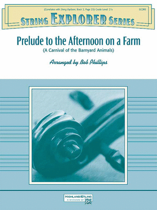 Book cover for Prelude to the Afternoon on a Farm