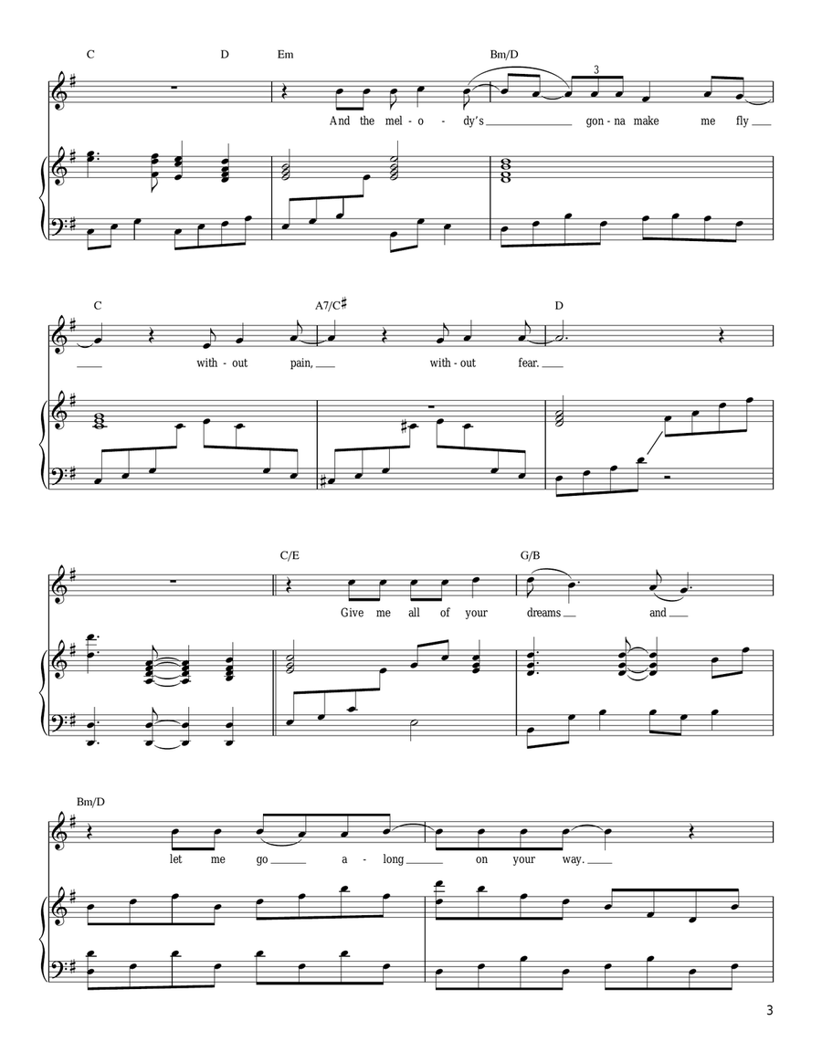 Heaven Can Wait Acoustic Guitar scores gallery preview page 3