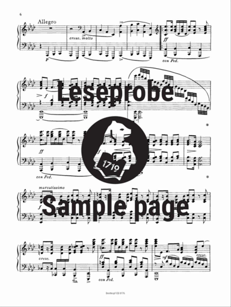 Finlandia Op. 26 Piano Solo scores gallery preview page 5