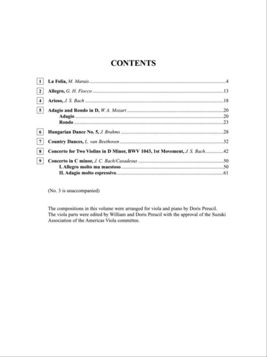 Suzuki Viola School, Volume 6 String Methods scores gallery preview page 5
