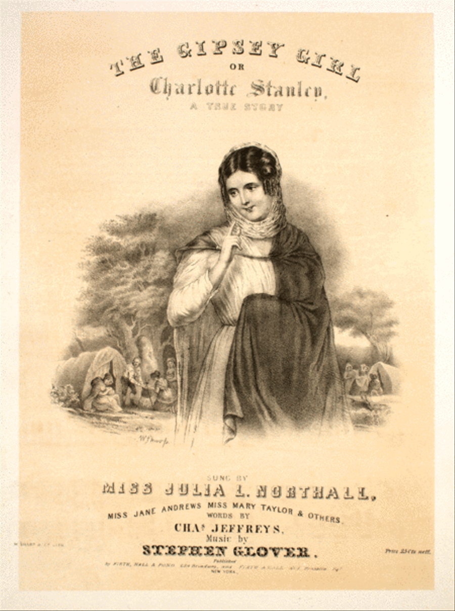 The Gipsey Girl, or, Charlotte Stanley. A True Story Voice scores gallery preview page 1