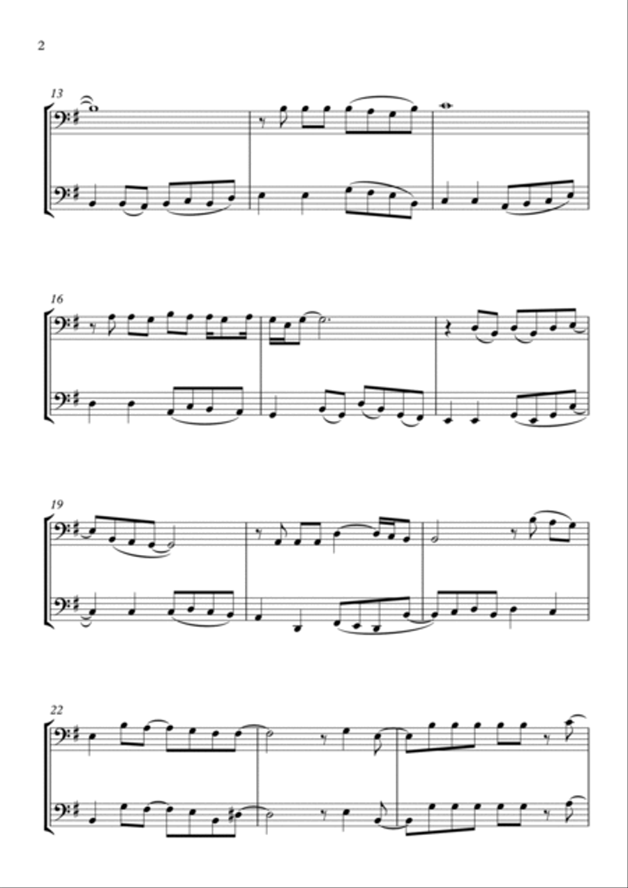 Flowers Brass Duet scores gallery preview page 2