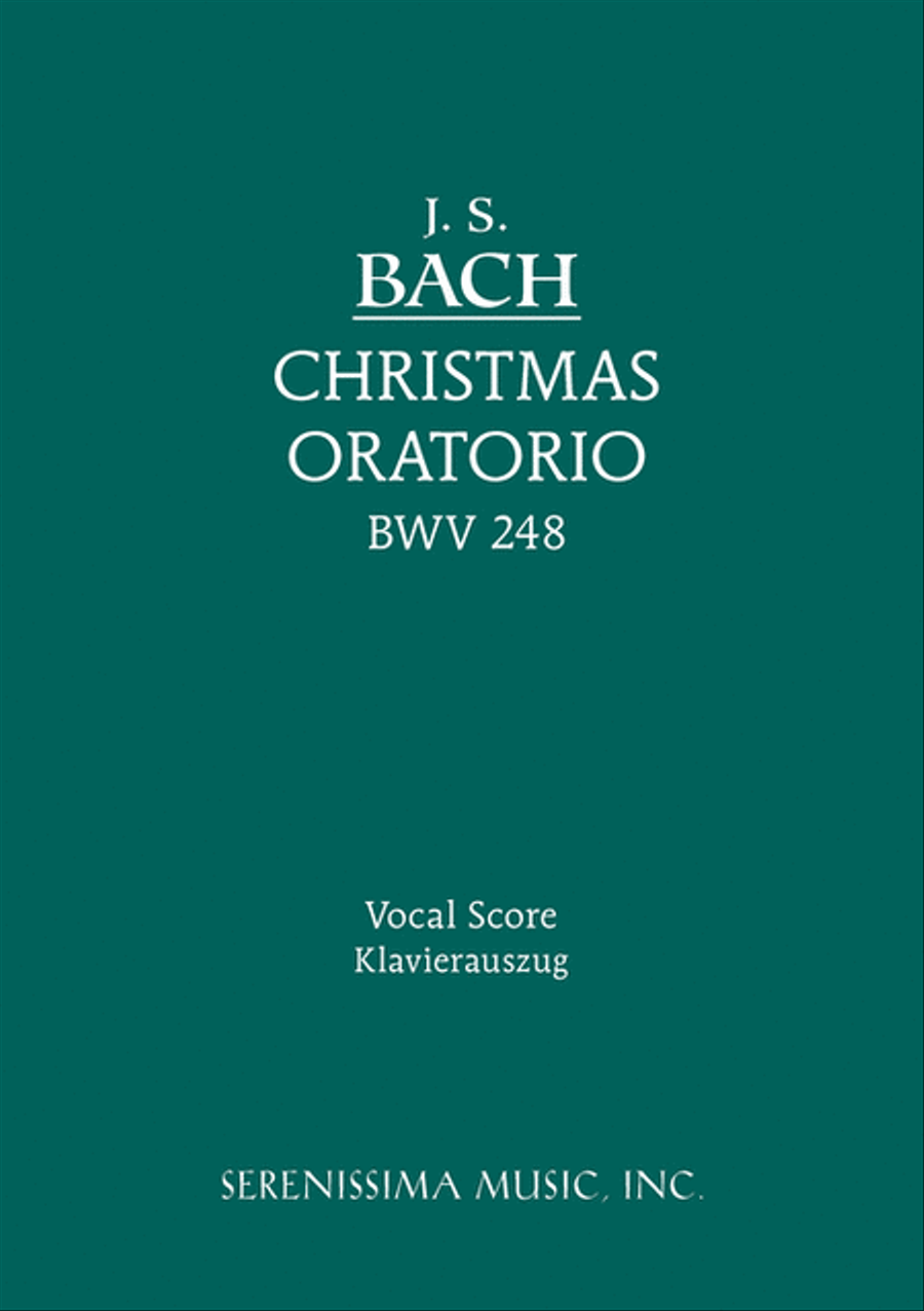 Christmas Oratorio, BWV 248 Choir scores gallery preview page 1