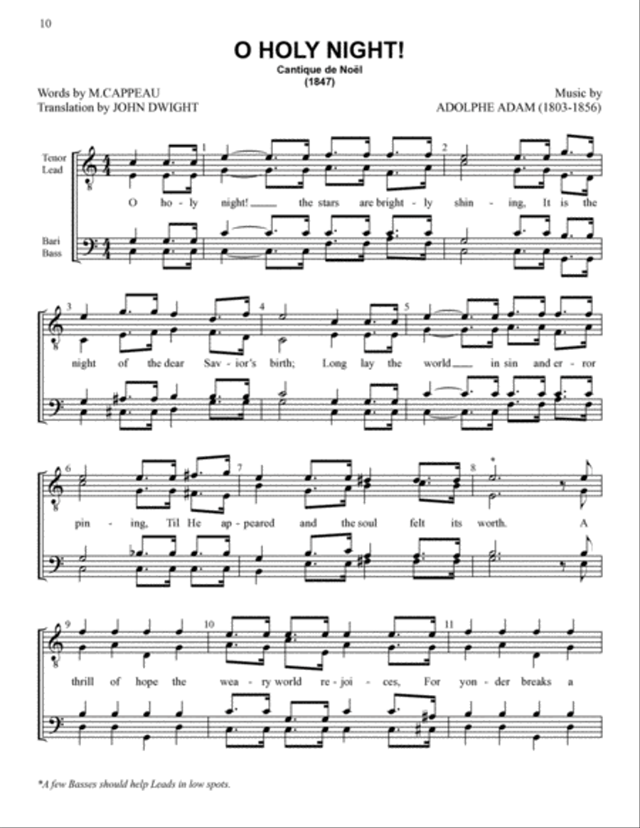 Yuletide Favorites (Volume I) TTBB scores gallery preview page 10