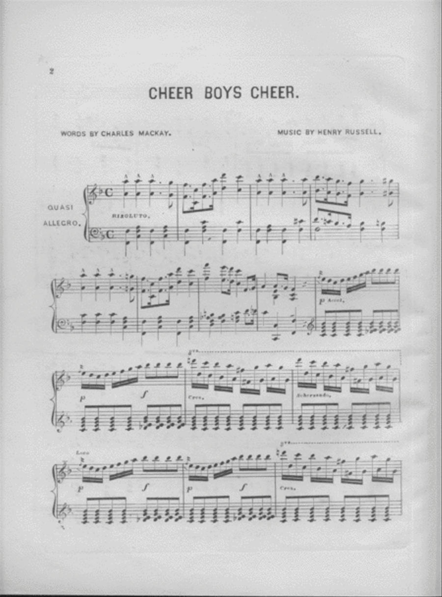 Cheer Boys Cheer Voice scores gallery preview page 2