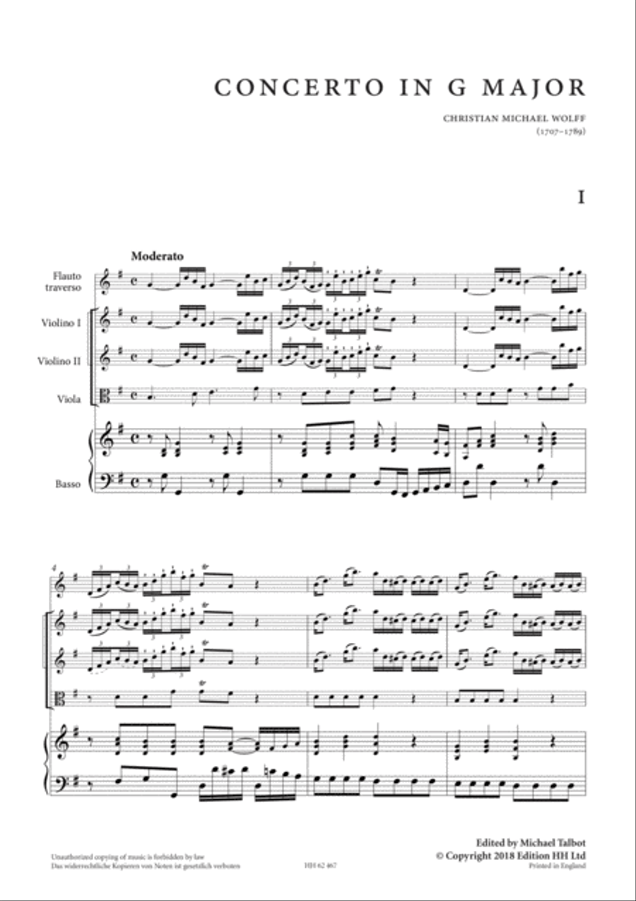 Concerto in G major Concerto in G major Flute scores gallery preview page 2