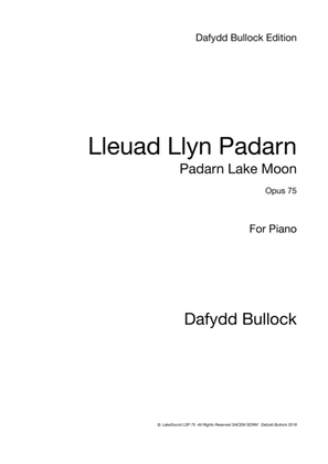 Lleuad Llyn Padarn - Padarn Lake Moon