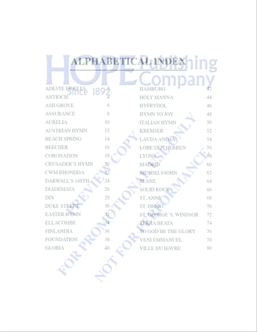 Hymns and Handbells: Easy Handbell Accomp For Cong. Sing 3-Octaves scores gallery preview page 3
