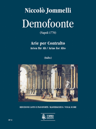 Book cover for Demofoonte. Arias for Alto
