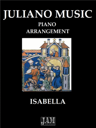 Book cover for ISABELLA (EASY PIANO ARRANGEMENT) - ANONYMOUS