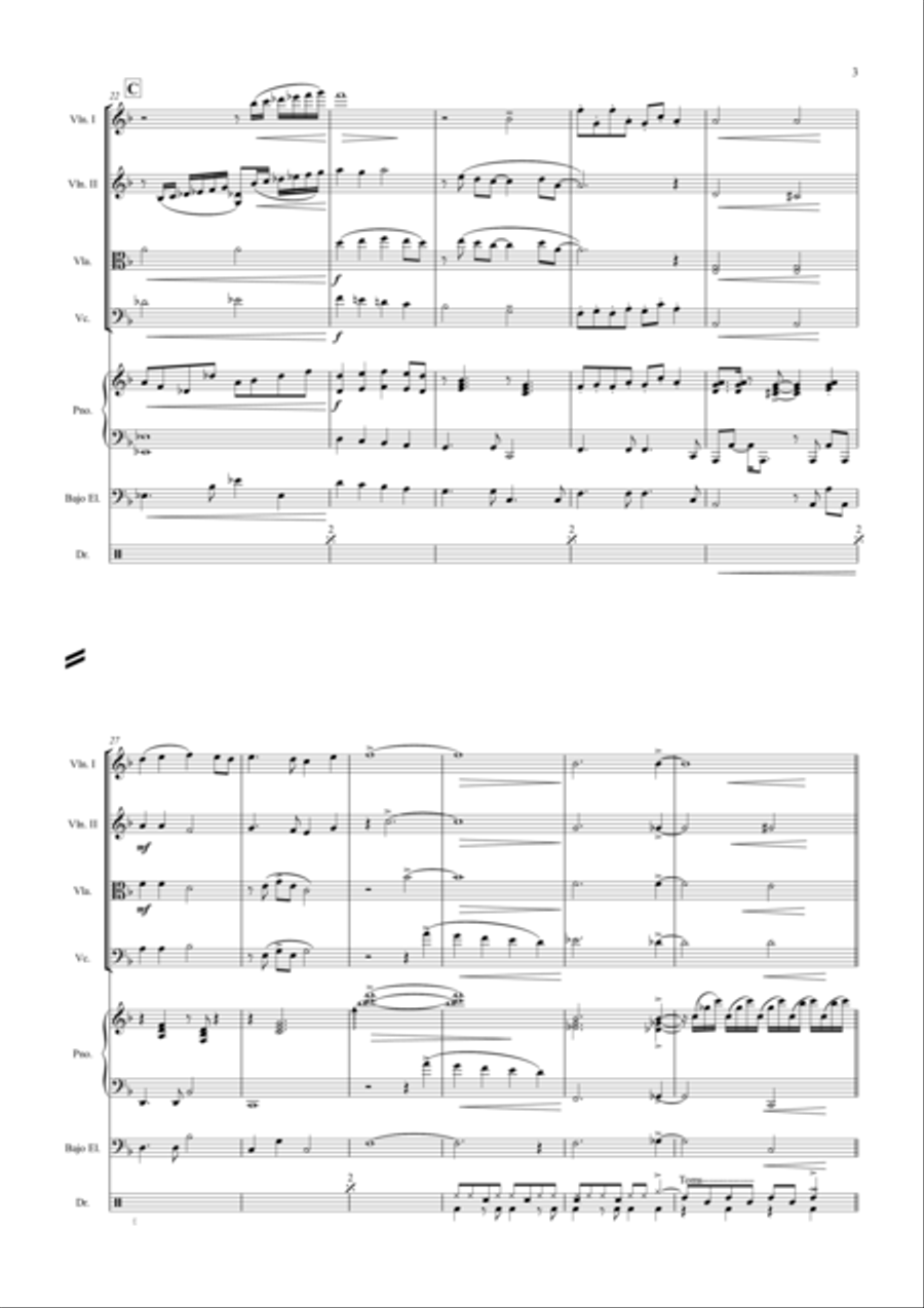 Yesterday String Orchestra scores gallery preview page 3