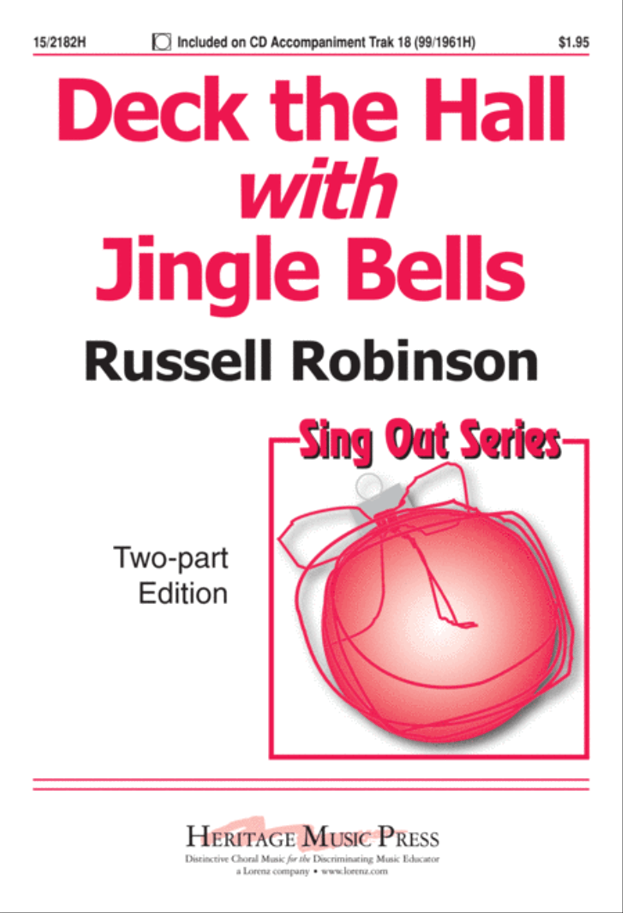 Deck the Hall with Jingle Bells 2-Part scores gallery preview page 1