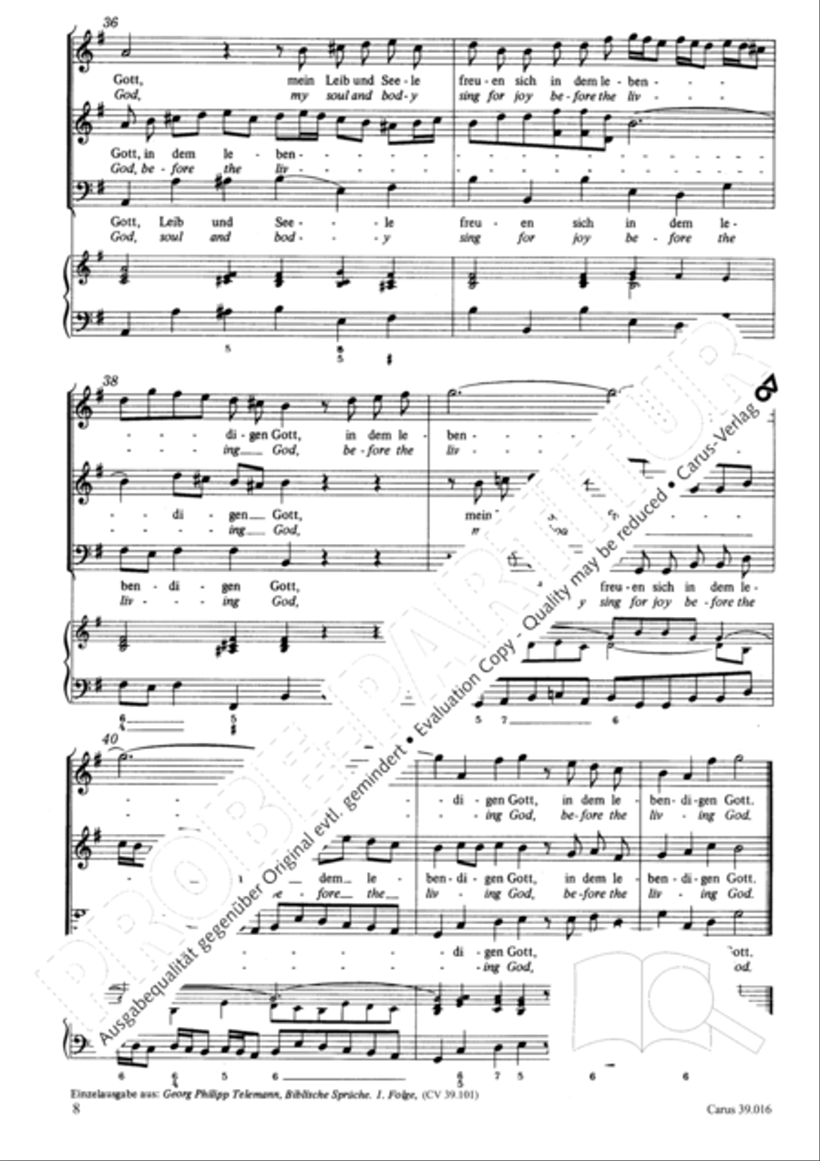How beautiful is thy dwelling place (Wie lieblich sind deine Wohnungen) SA scores gallery preview page 8