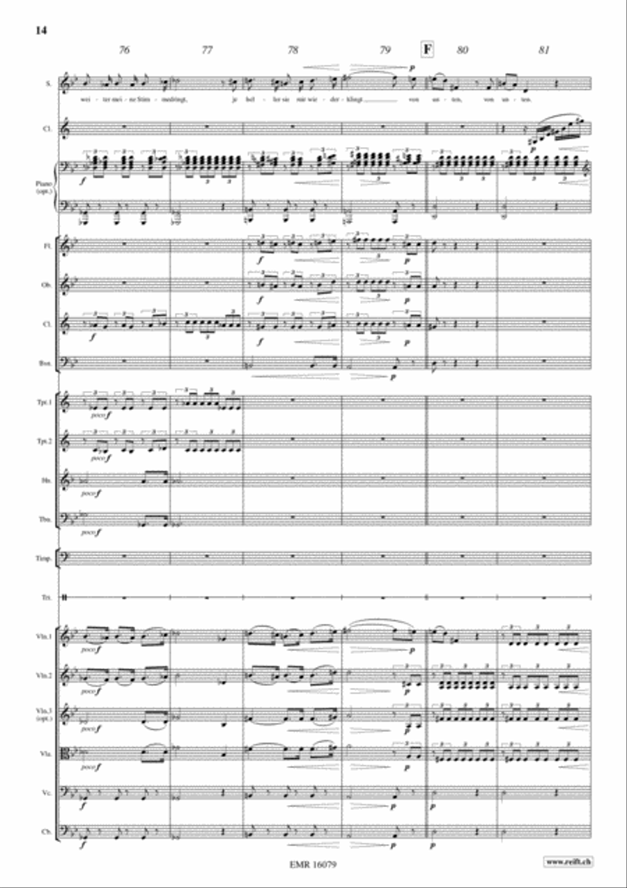 Der Hirt auf dem Felsen Der Hirt auf dem Felsen Orchestra scores gallery preview page 15