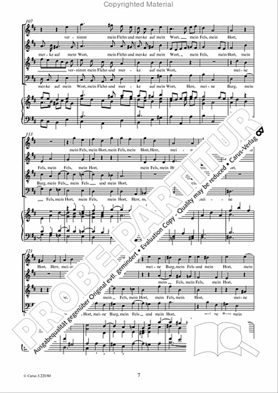 Gott, deine Gute reicht so weit 4-Part scores gallery preview page 8