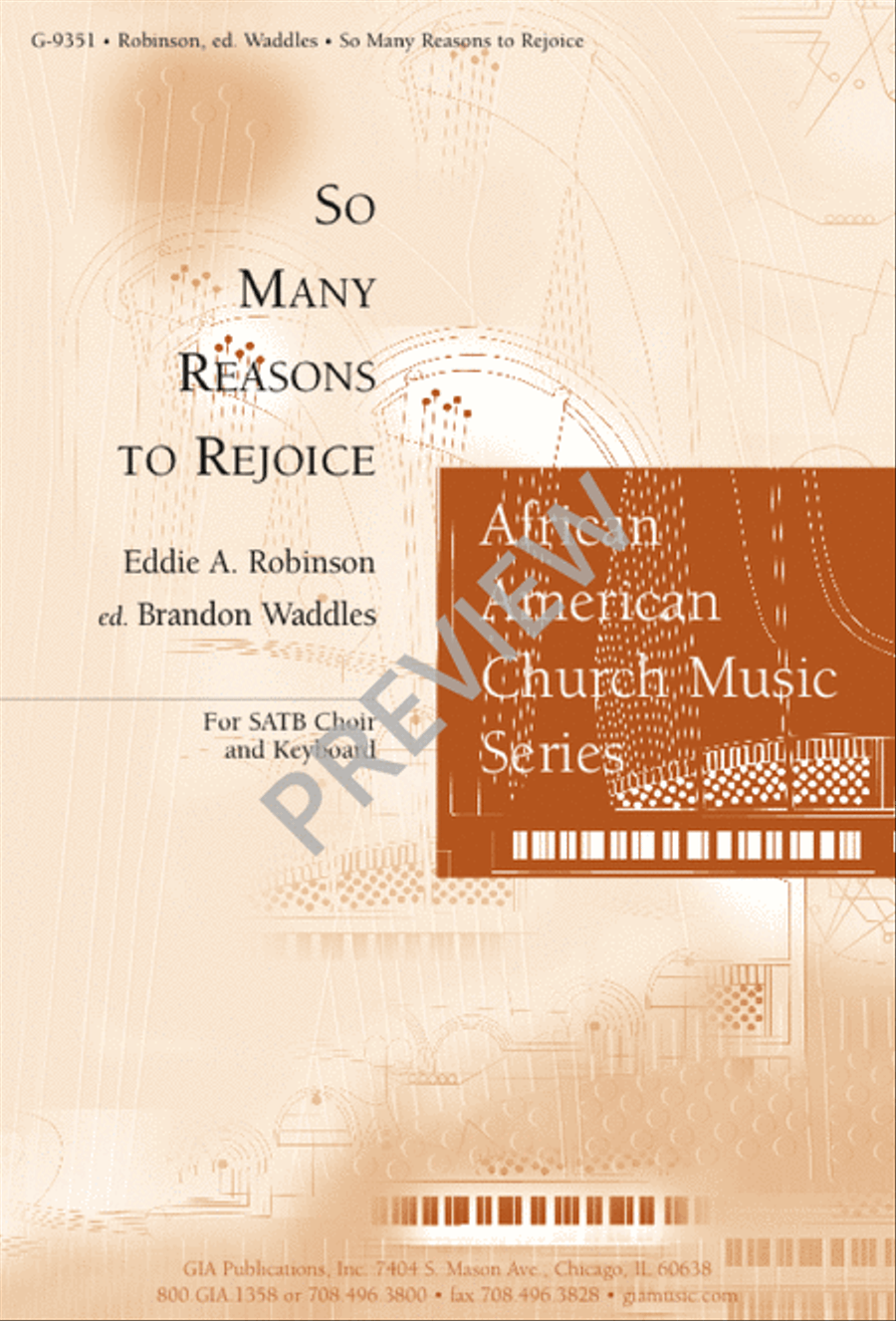 So Many Reasons to Rejoice 4-Part scores gallery preview page 2