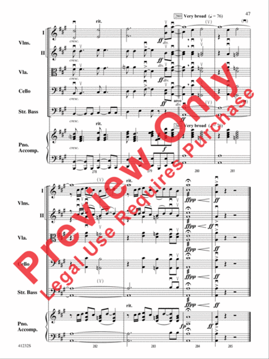 Pippin String Orchestra scores gallery preview page 48