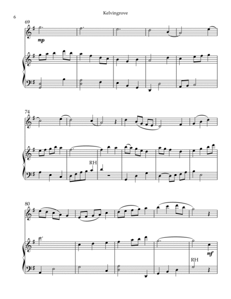 Kelvingrove, Duet for Oboe & Harp image number null