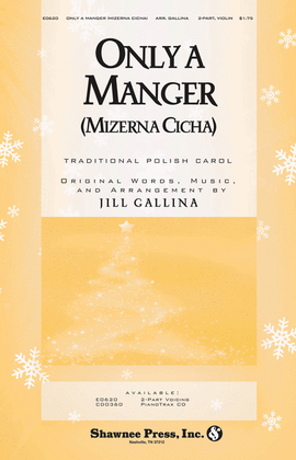 Book cover for Only a Manger (Mizerna Cicha)