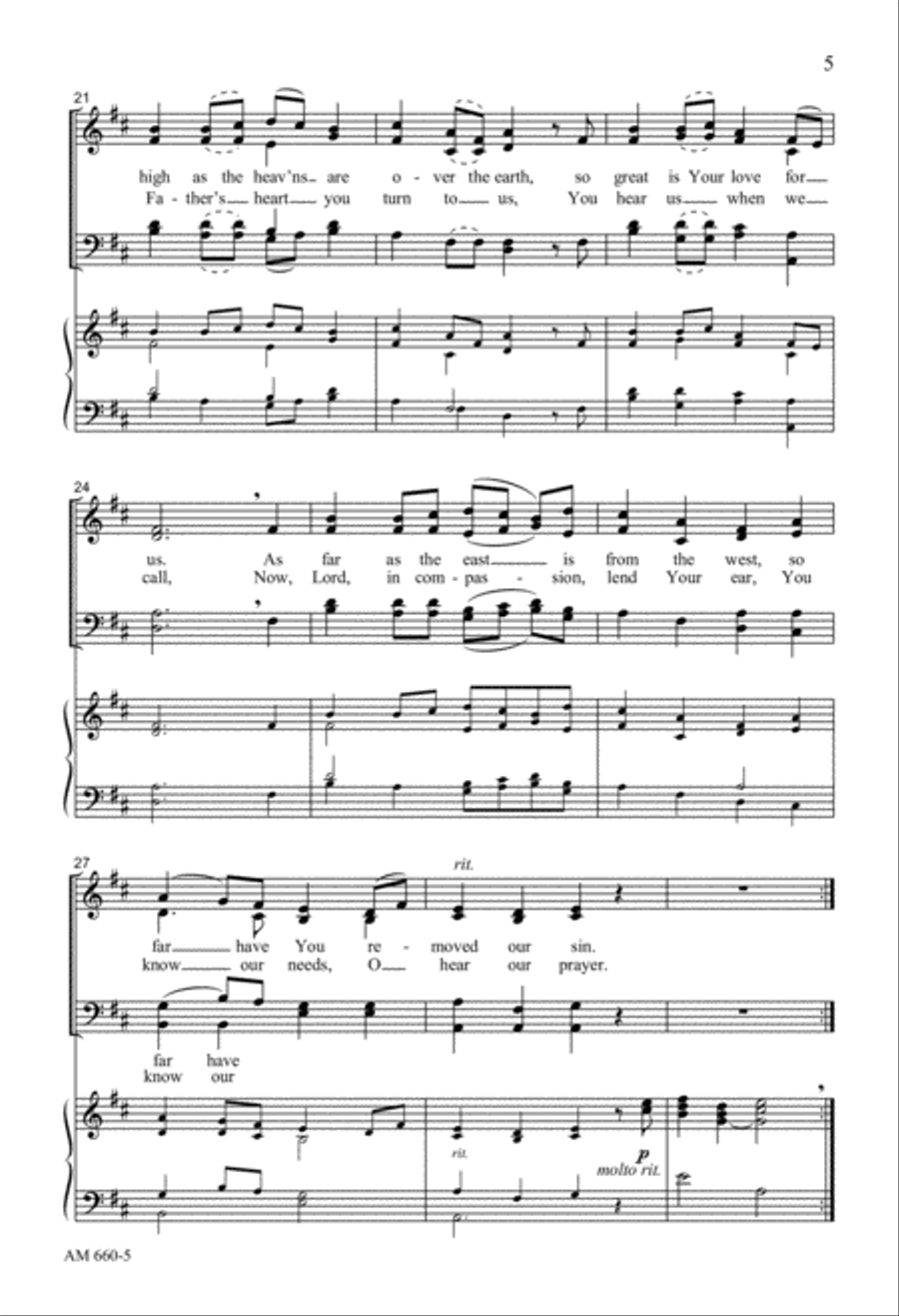 Lamb of God Lamb of God 4-Part scores gallery preview page 6
