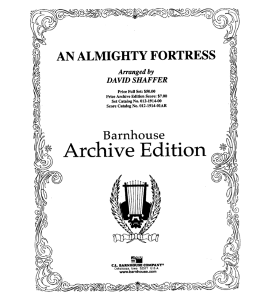 An Almighty Fortress An Almighty Fortress Concert Band scores gallery preview page 2