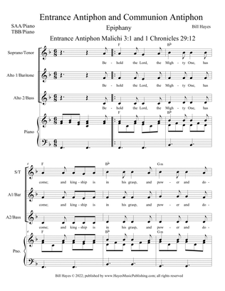 Antiphons for Epiphany