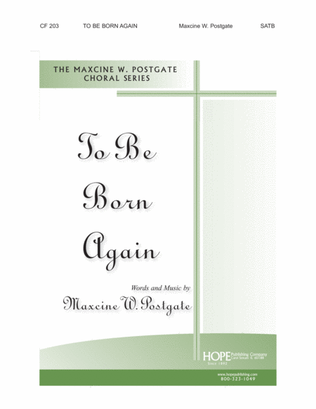 To Be Born Again