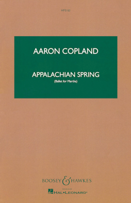 Book cover for Appalachian Spring