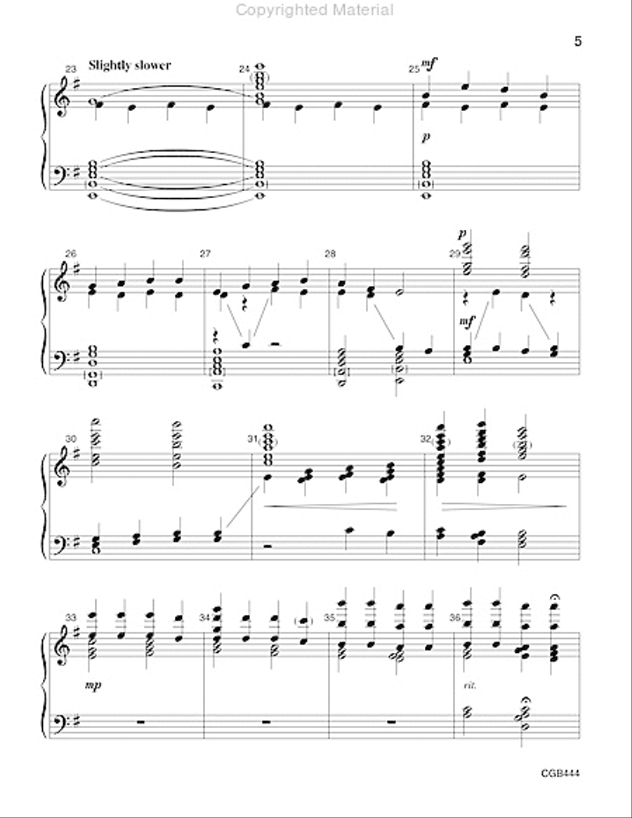 Jesus Jesus Rest Your Head (3-5 octaves) 5-Octaves scores gallery preview page 4