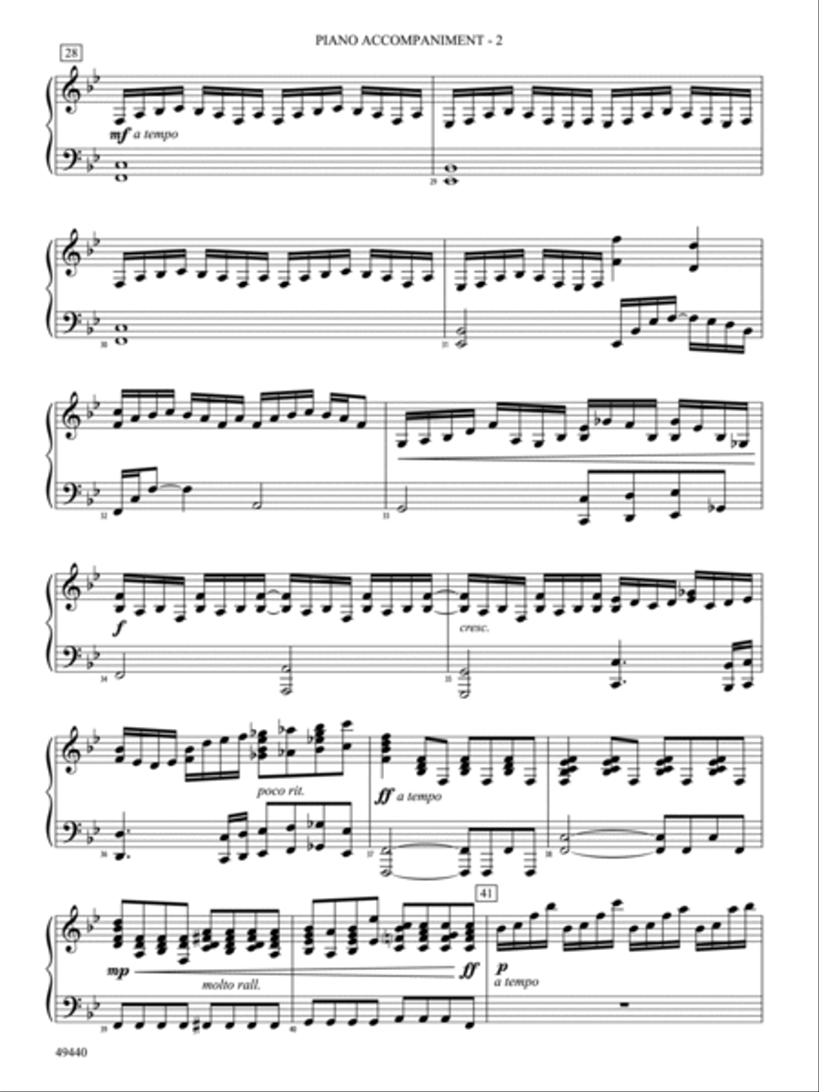Found/Tonight: Piano Accompaniment Orchestra scores gallery preview page 2