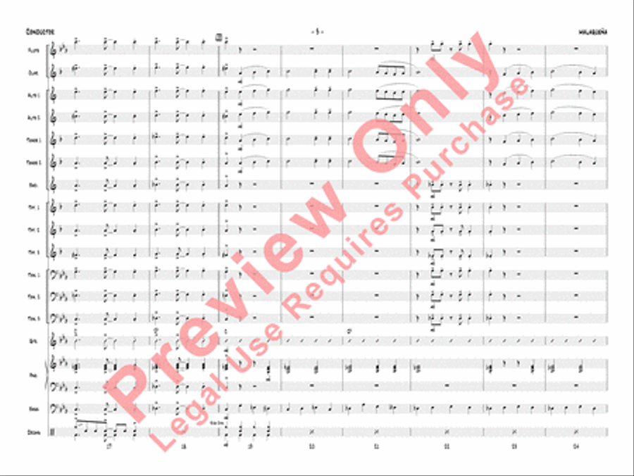 Malagueña Jazz Ensemble scores gallery preview page 6