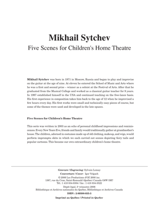 Five Scenes for Children's Home Theatre