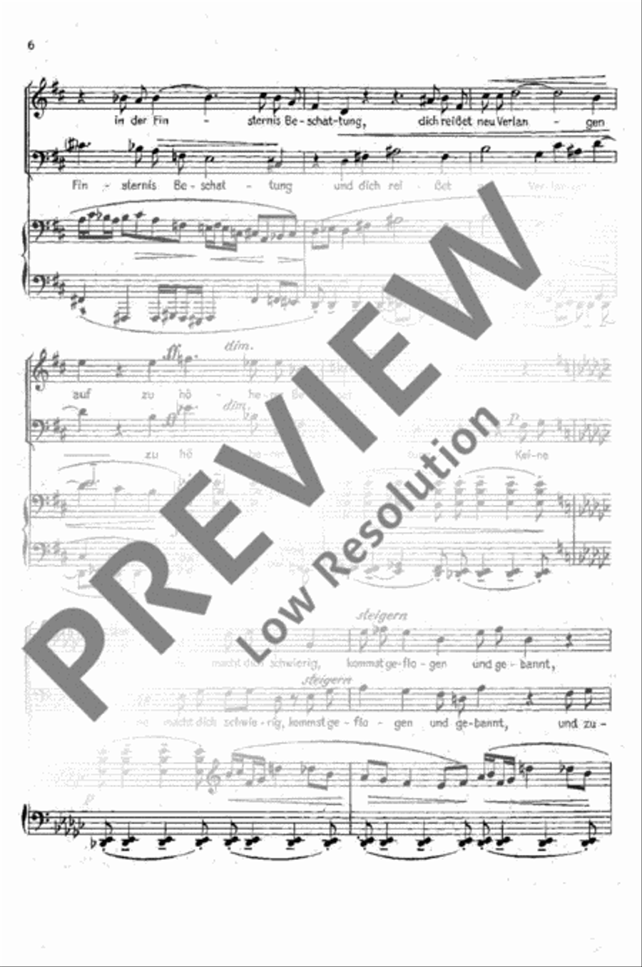 6 Gedichte Baritone Horn scores gallery preview page 7